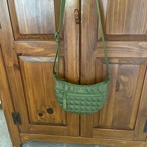 kate spade Quilted Olive Crossbody Bag